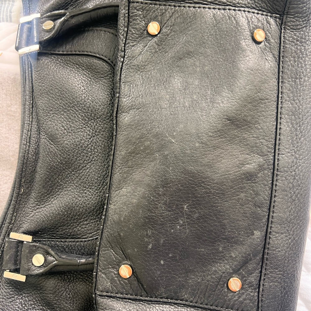 Tory Burch Black Leather Hobo Bag - Picture 7 of 7